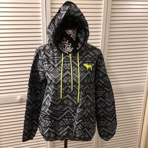 VS PINK Quarter Zip Rain Jacket XS